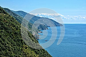 Cinque Terre coastline