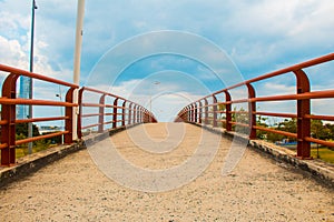 Cinta Costera bridge at Panama City photo