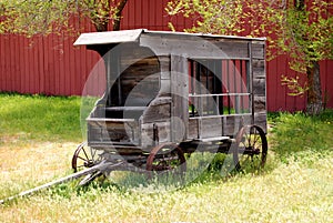 Circa 1911 Jail Wagon