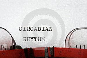 Circadian rhythm concept