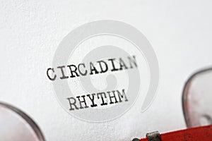 Circadian rhythm concept