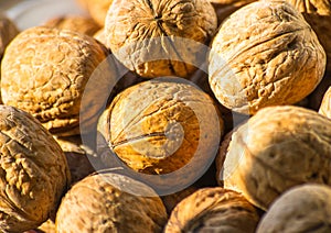 Circassian walnuts in plate