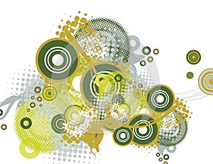 Circle background series