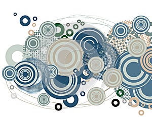 Circle background series