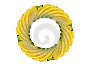 Circle banana