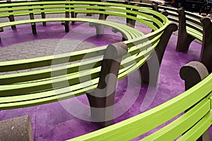 Circle of benches