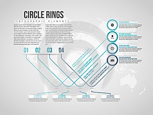 Circle Bounce Infographic