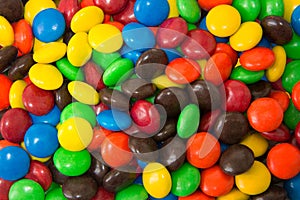 Circle Colorful Chocolates