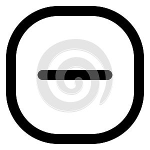 Circle, delete Bold Vector Icon which can be easily edited or modified