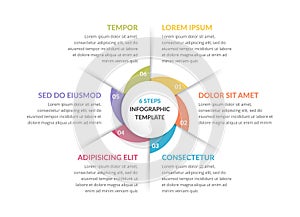 Circle Diagram - Six Elements