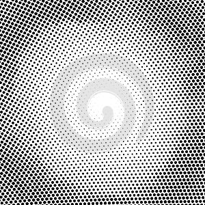 Circle elements circle halftone background
