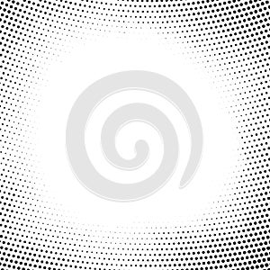 Circle elements circle halftone background