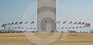 Circle of Flags, Washington Monument - 2