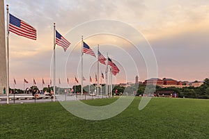 Circle of Flags, Washington Monument