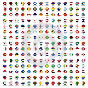 Circle Flags of the World