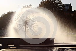 Circle fountain