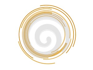 Circle Graphics art Geometric art. Design element