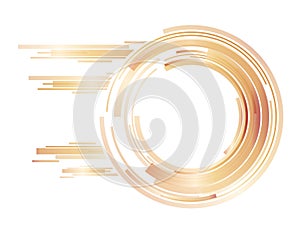 Circle Graphics art Geometric art. Design element