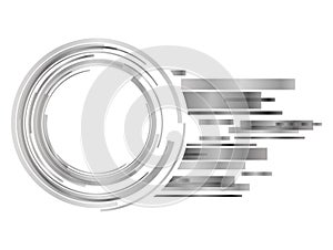 Circle Graphics art Geometric art. Design element