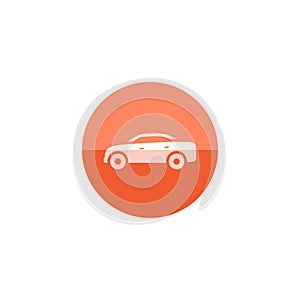 Circle icon - Car sedan