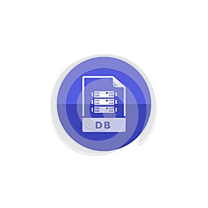 Circle icon - DB File format