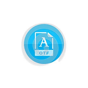 Circle icon - Open type file format