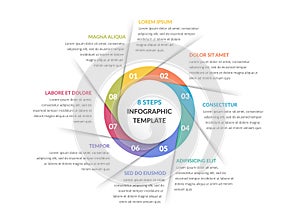 Circle Infographics - Eight Elements