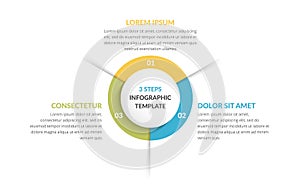 Circle Infographics - Three Elements