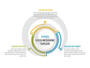 Circle Infographics - Three Elements