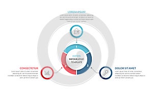 Circle Infographics - Three Elements