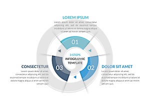 Circle Infographics - Three Elements