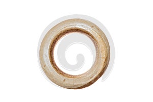 The circle isolated on a white background