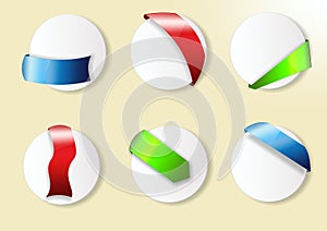 Circle labels, buttons