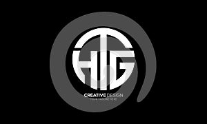 Circle letter H T G creative logo
