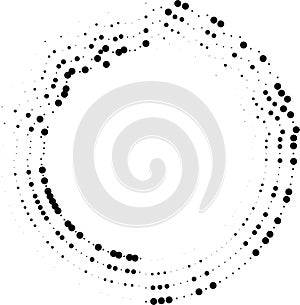 circle with medium rays only half irregular rays