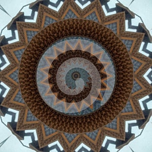 circle modern art mozaik pattern part1