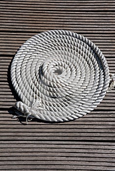 Circle of Mooring Rope photo