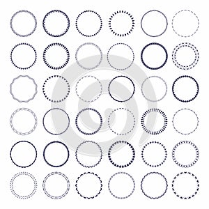 Circle ornament patterns