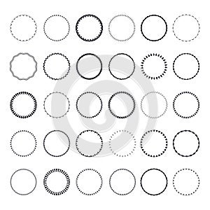 Circle ornament patterns