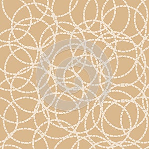 Circle and ornamental item background, seampless pattern photo