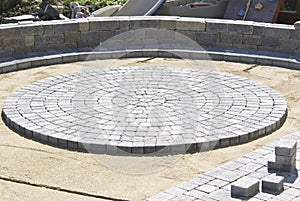 Circle Paver Design