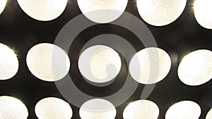 Circle or round shaped object, light design