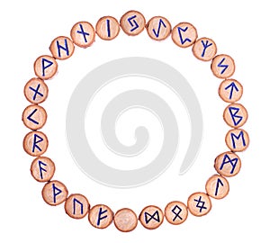 Circle of Scandinavian runes