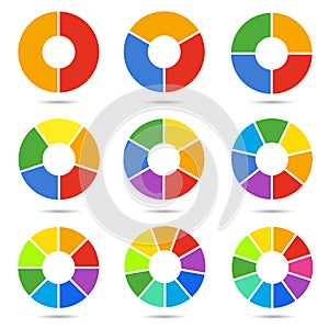 Circle segments set