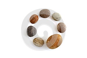 Circle of seven pebbles