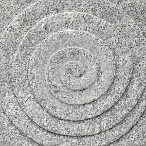 Circle spiral stone texture