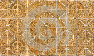 Circle tiles pattern
