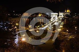 Circle traffic in Budapest