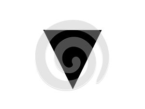 circle with triangle inside