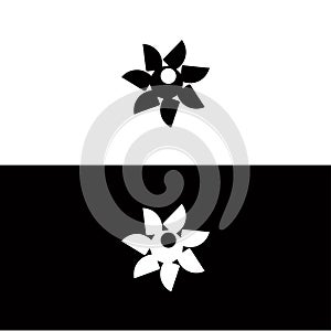 Circle unique vector logo template